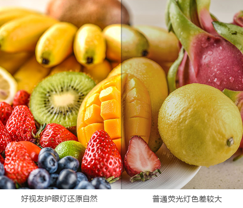 LED護(hù)眼教室燈顯色指數(shù)對比